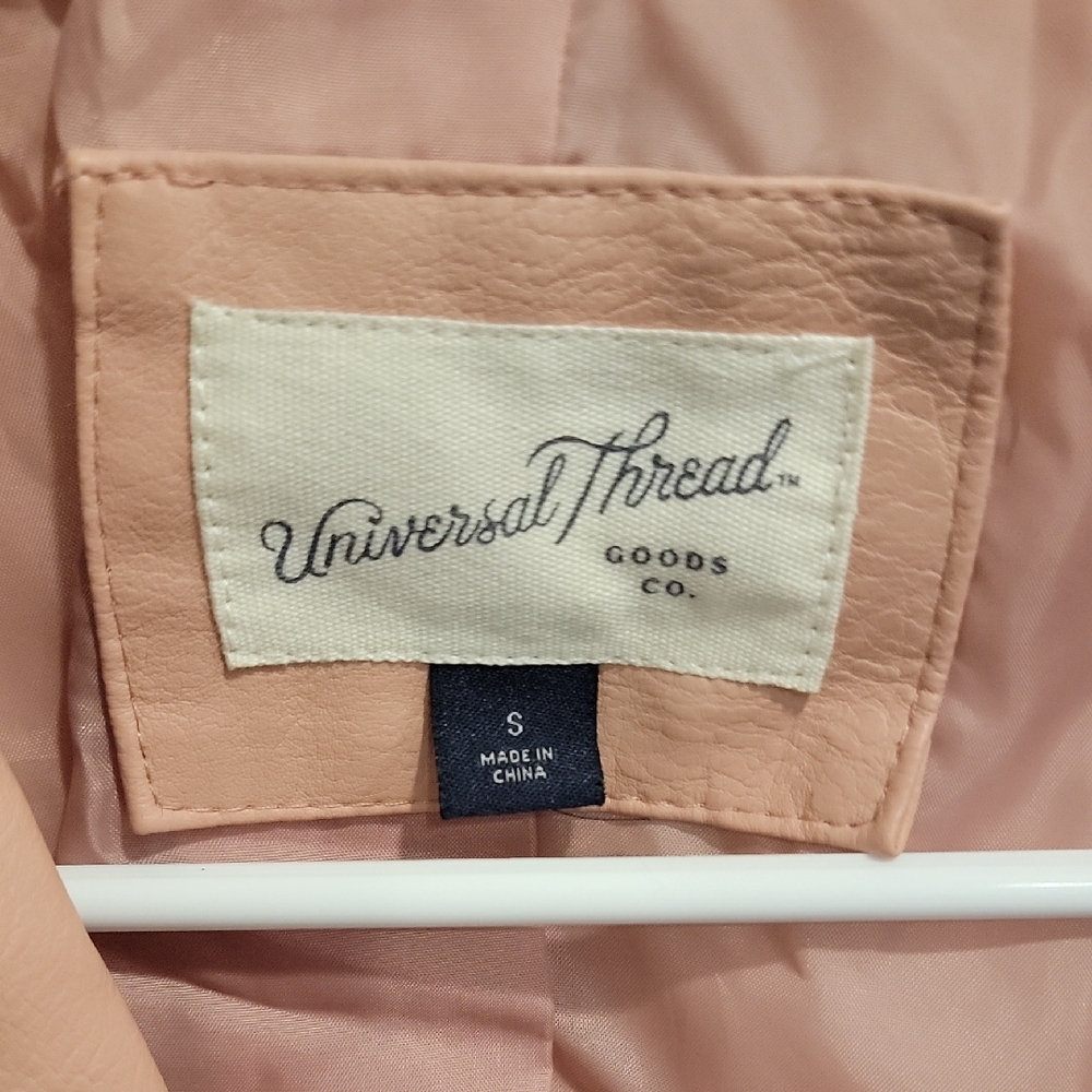 Universal Thread Blush Leather Jacket - Picture 2 of 3